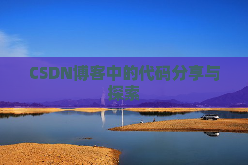 CSDN博客中的代码分享与探索